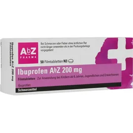 AbZ-Pharma Ibuprofen AbZ 200 mg Filmtabletten