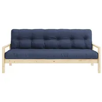 Karup Design Schlafsofa KNOB, mit Futonmatratze, verschiedene Farben, FSC®-zertifiziert, Kiefer beige