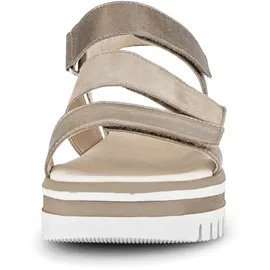 Gabor Plateau-Sandaletten Damen Gold 41