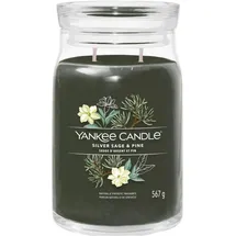 Yankee Candle Silver Sage & Pine große Duftkerze 567 g
