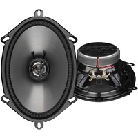SPECTRON SP-RX257: Klangstarker 13 x 18 cm / 5 x 7 Zoll Lautsprecher für Autos und Reisemobile, 2-Wege Koaxial System, oval, 80 Watt