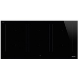 Smeg SIM3964D, UNIVERSAL-Induktionskochfeld, Black glass