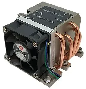 Dynatron B13 Computerkühlsystem Prozessor Kühler Aluminium, Schwarz