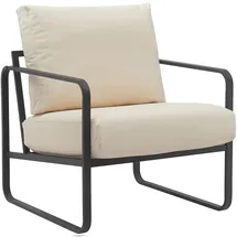 CLP Lounger Manea creme/Kunstleder