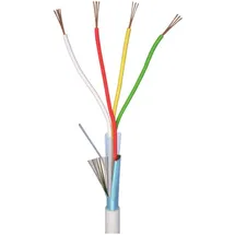 Elan 70I139 Alarmkabel LiYY 4 x 0.22 mm2 Weiß 20m