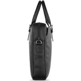 Bugatti Bella Aktentasche Leder 38 cm Laptopfach schwarz