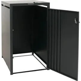 MCW Mülltonnenverkleidung O67 122 x 68 x 84 cm anthrazit