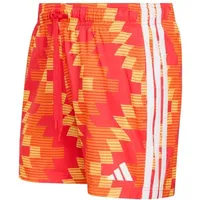 adidas Badeshorts Football-Inspired Graphic Ice Tangerine/White XXL
