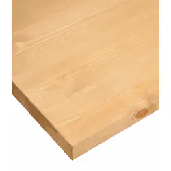 Arbeitsplatte HOME AFFAIRE "Oslo", beige (natur gebeizt, gewachst), B:250cm H:3,5cm T:60cm, Tischplatten