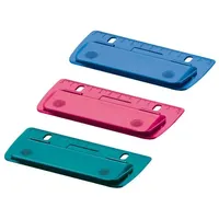 Herlitz Taschenlocher Mini abheftbar 3 Stück in 3 verschiedenen
