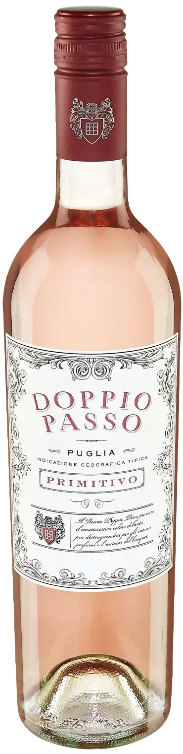 Doppio Passo Primitivo Rosato Puglia IGT 12,0 % vol 0,75 Liter