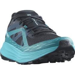 Trailrunningschuh SALOMON "ULTRA FLOW", Gr. 43, blau (aqua, navy), Synthetik, Textil, sportlich, Schuhe