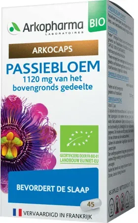 Arkopharma Arkocaps Passionsblume Bio 45 Kapseln