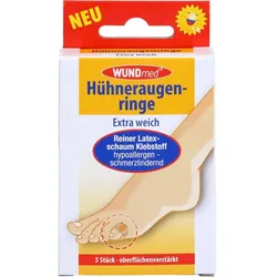 HÜHNERAUGEN RINGE Latex extra weich 5 St.