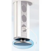 EVOline Port Ersatz Wippdeckel alufarbig