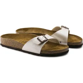 Birkenstock Madrid Vegan Birko-Flor schmal graceful pearl white 41