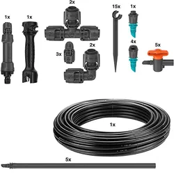 Gardena Micro-Drip-SystemTropfbewässerung Set Gemüse-/Blumenbeet  für 60 m2