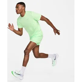 Nike MILER Dri-Fit UV Herren T-Shirt, grün - US: XL