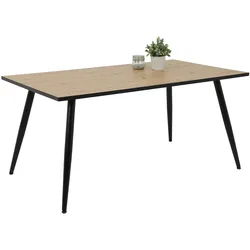 Hela Esstisch Sabine 160 x 90 cm Holzoptik Artisan-Eiche