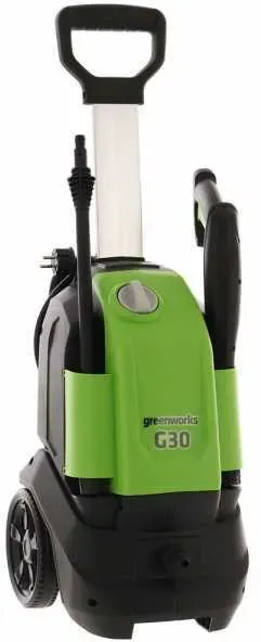 Kompakter Hochdruckreiniger Greenworks G30 - klein und kompakt - 120 bar max - tragbar