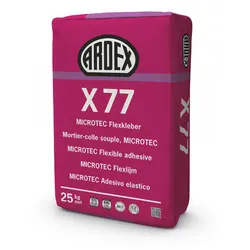 Ardex X77 Microtec-Flexkleber, C2 a  25 kg Sack