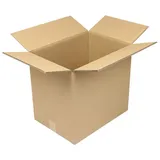 Jungheinrich PROFISHOP Wellpapp-Faltkarton 2-wellig, 430 x 310 x 390 mm, Qualität 2.30, braun