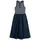 Tommy Hilfiger Gold Button Poplin Mix ärmelloses Kleid - Breton Stripe Dark Night / Ecru - XS