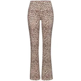 Buffalo Leggings Damen beige leo Gr.36/38