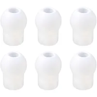 6 Stück Stethoskop-Ohrstücke,Bequem Und Schalldämmend,Kompatibel Mit MDF Eko ADC Stethoscope,Silikon,Wiederverwendbar,Austauschbare Ohrstöpsel Für Stethoskope,Geeignet Für Krankenschwestern Und Ärzte