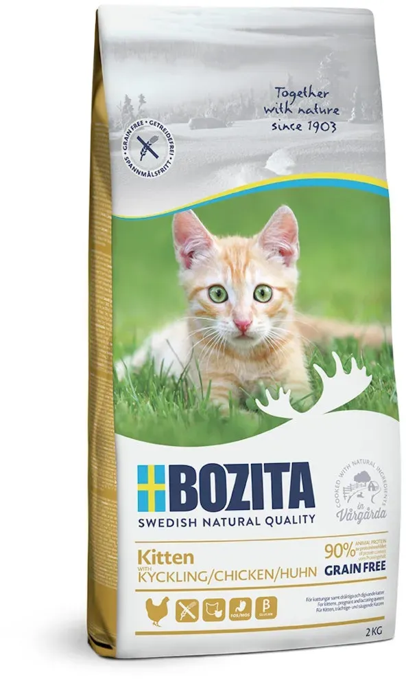 Bozita Kitten Grain Free Chicken Katzentrockenfutter 2 Kilogramm