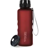 720°DGREE Trinkflasche “uberBottle“ Imperial Red, 1,5 Liter, Kunststoff, rot, mit Sieb