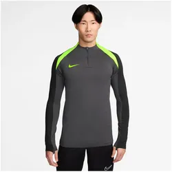 NIKE Strike Dri-FIT 1/2-Zip Global Fußball Trainingsshirt Herren 060 - anthracite/black/volt/volt L