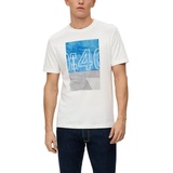 s.Oliver T-Shirt, mit Frontprint, Gr. XL, ecru, , 22314127-XL
