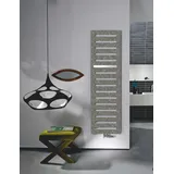 Zehnder Design-Heizkörper Metropolitan Bar elektrisch, 1540 x 39 x 400 mm, Grau Aluminium, 230 V, IP44, mit Handtuchhalter