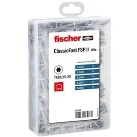 Fischer 562280 ClassicFast SK TG TX 4,0-6,0 Hohlschrauben 110St.