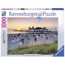 Ravensburger Puzzle Ostseebad Ahlbeck, Usedom. Puzzle 1000 Teile, 1000 Puzzleteile