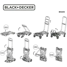 Black & Decker Sackkarre 55 kg