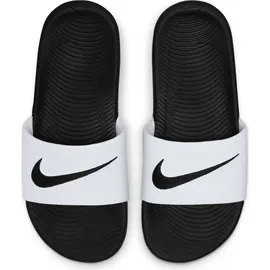 Nike Kawa Slides Badelatschen Kinder white/black 32