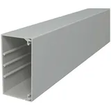 OBO Bettermann Vertr Wand+Deckenkanal m.Obert. 60x110mm PVC sgr WDK60110GR m.Lochung