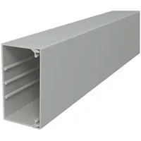 OBO Bettermann Vertr Wand+Deckenkanal m.Obert. 60x110mm PVC sgr WDK60110GR m.Lochung