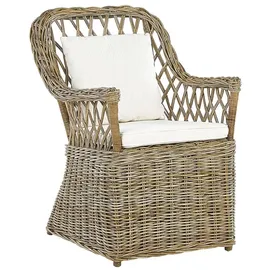 Beliani Gartenmöbel Set 5-tlg. Beige