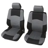 PETEX Classic Sitzbezug 6teilig Polyester Schwarz, Grau Fahrersitz, Beifahrersitz