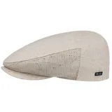 Lipodo Flat Cap (1-St) Flatcap mit Schirm, Made in Italy beige 57 cm