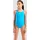 Arena GIRL'S SWIMSUIT G DYNAMO Turquoise/Yellow 152