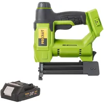 PROCRAFT Procraft, Tacker 20 V 15 - 32 mm + 1x Akku 2,0 Ah - ohne Ladegerät