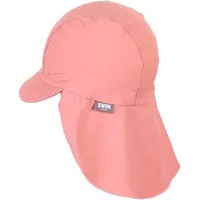 Sterntaler Schirmmütze Nackenschutz Herz zartrosa, 49 cm