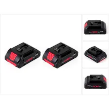 Bosch Akku Starter Set 18V mit 2x ProCORE18V 4.0Ah Akkupack 1600A016GB
