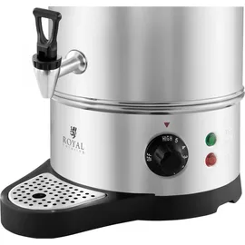 Royal Catering Heißgetränkeautomat 10 l Silber