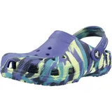 Crocs Classic Marbled Navy/Turbo Teal 29