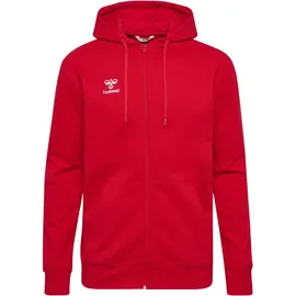 hummel Hmlgo 2.0 Zip Hoodie Sweatshirt, true red XXL